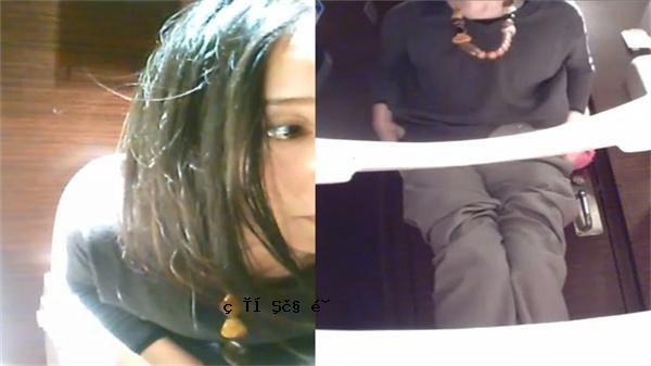 美丽的女人总是坐在餐厅里有多种景色