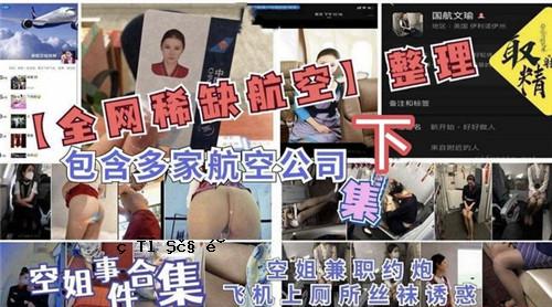 包括多家航空公司在内的稀有航空文件全集